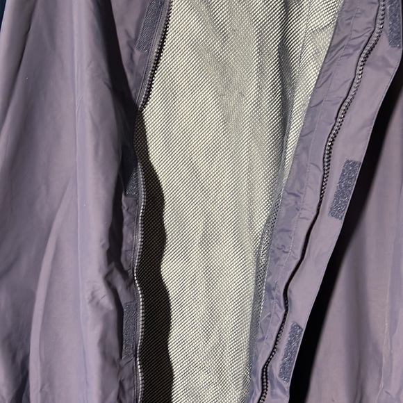 Coleman Hooded Windbreaker Zip Up Jacket Navy & Blue Size 2XL - Picture 7 of 7